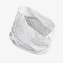 KIPRUN unisex running neck warmer/multi-function headband - white graphic