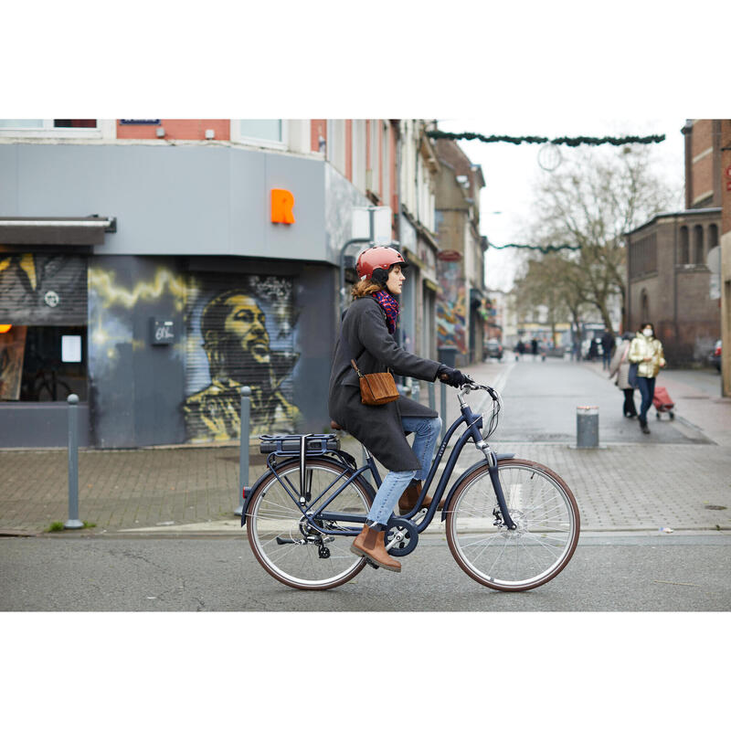 E-Bike City 28 Zoll 900E LF Damen dunkelblau
