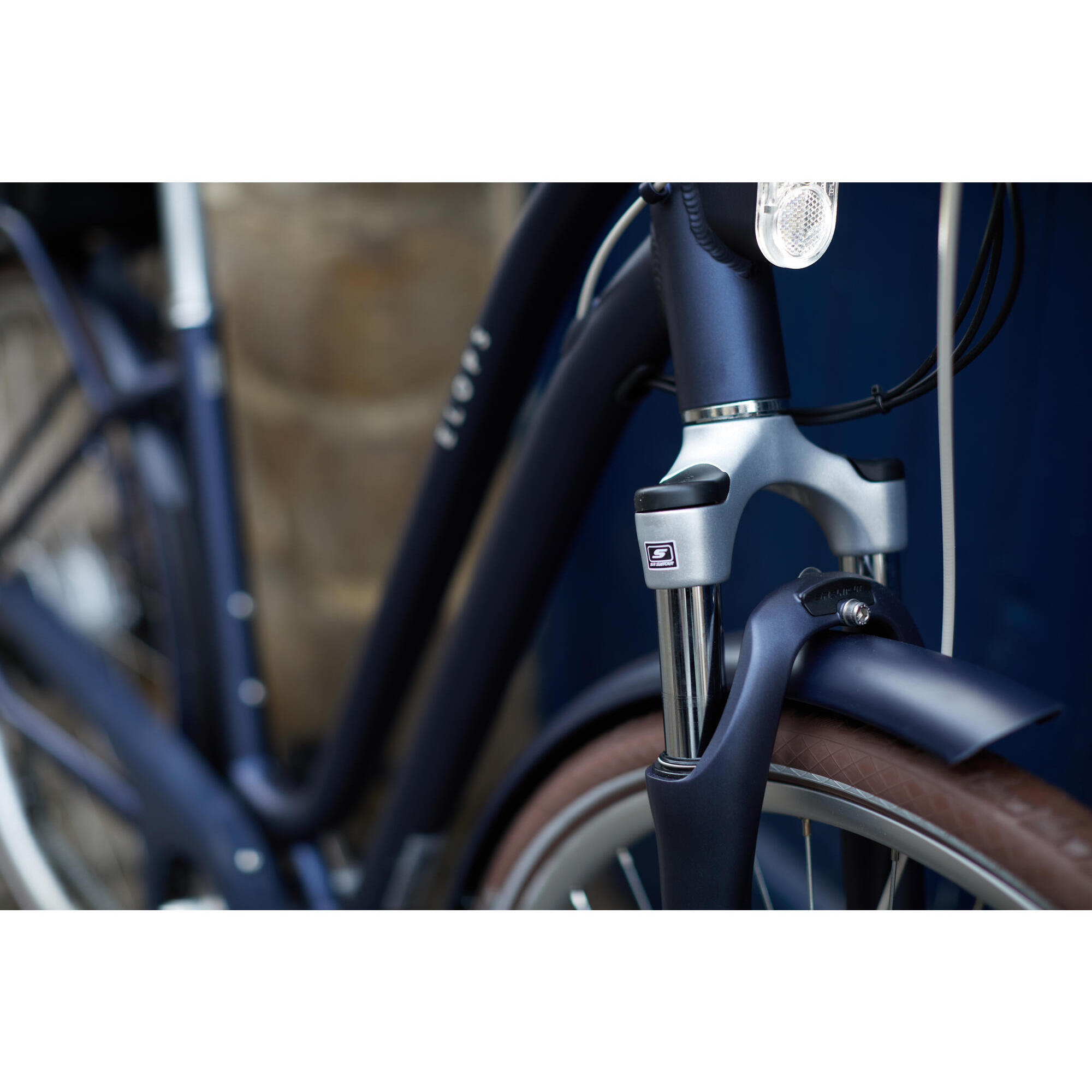 ELECTRIC CITY BIKE ELOPS 900 E LOW FRAME NAVY BLUE