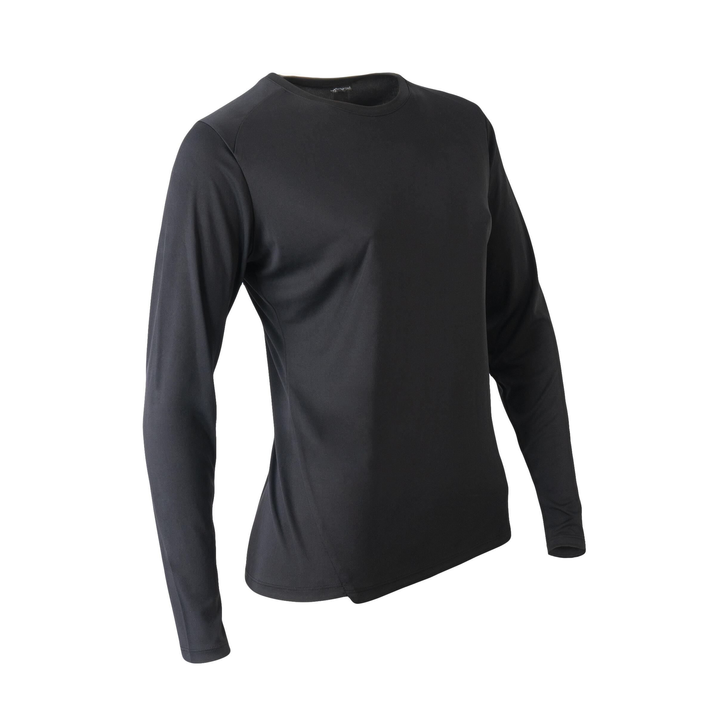 Playera Manga Larga Running Mujer - Sun Protect - Negro  8/13