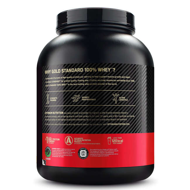 Whey protein Gold Standard 2,2 kg čokolada Decathlon