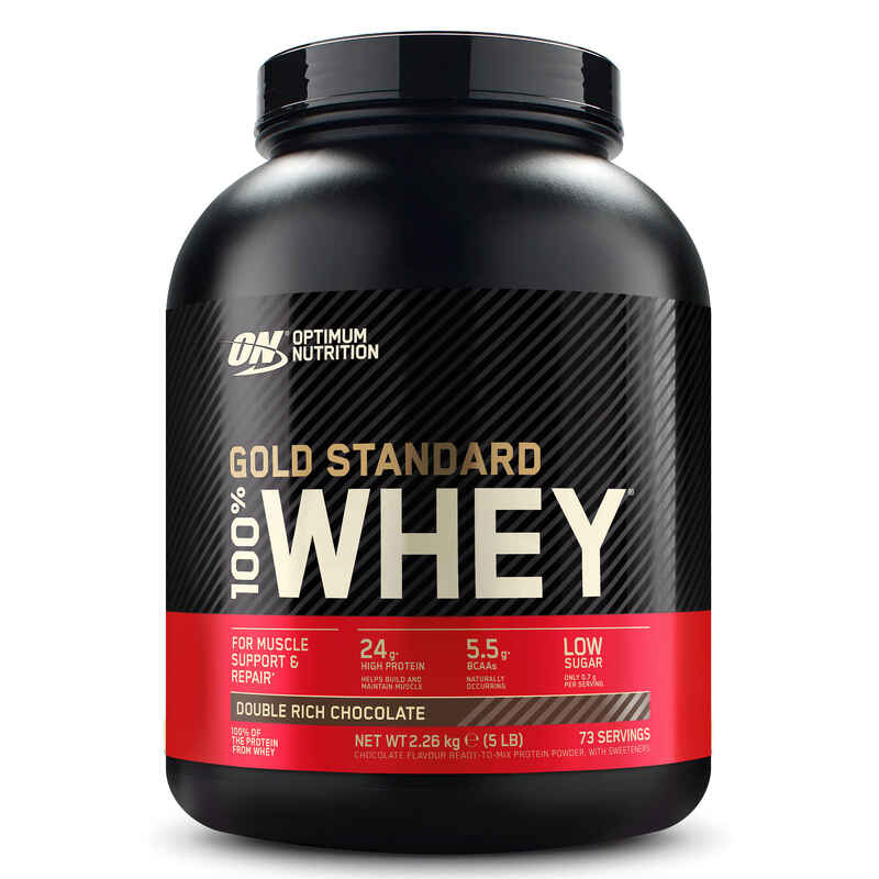 ПРОТЕИН WHEY Gold Standard, 2,2 кг, двоен шоколад ПРОТЕИН WHEY Gold Standard, 2,2 кг, двоен шоколад