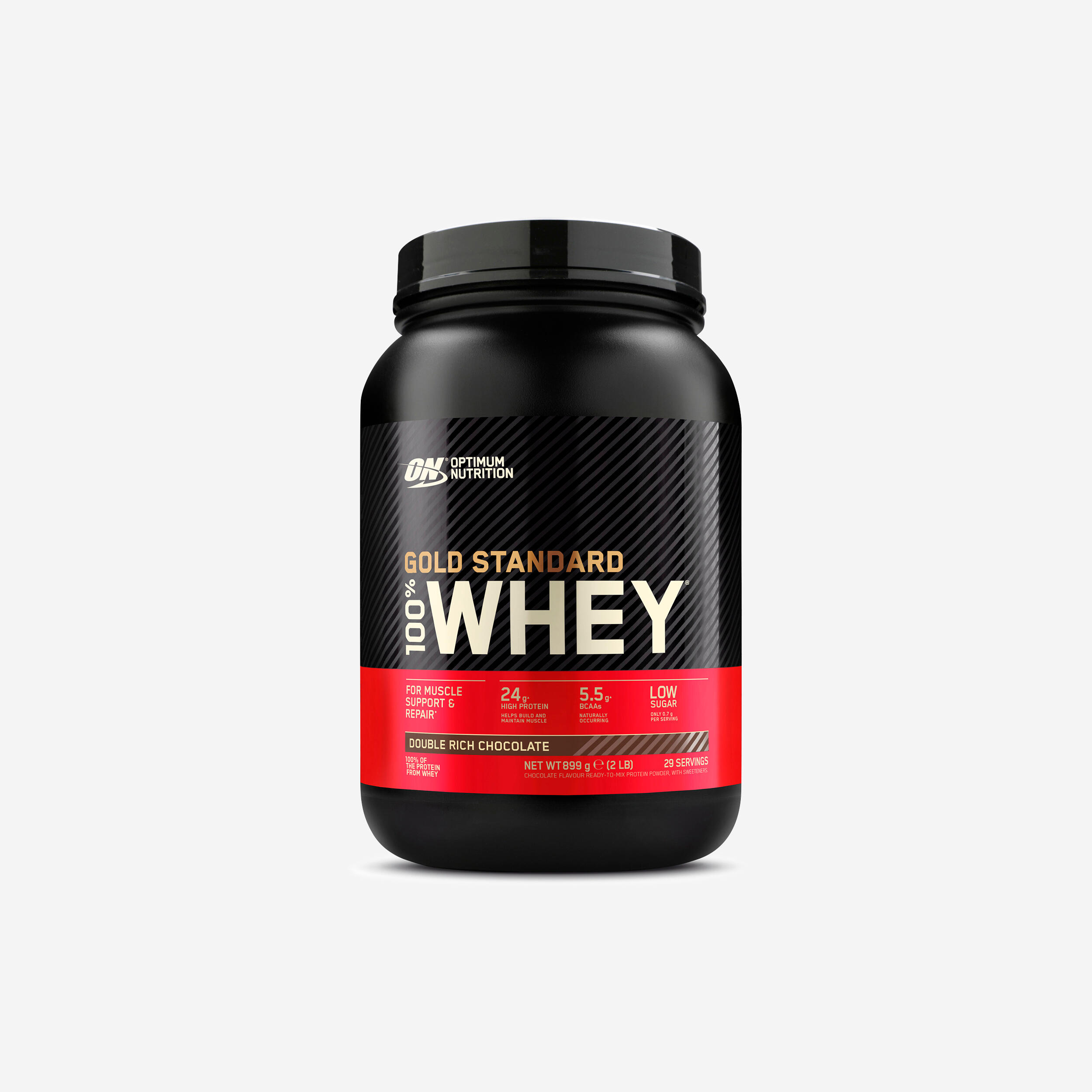 Proteína whey gold standard duplo chocolate rico 908g