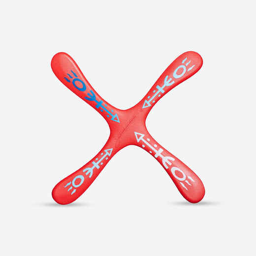 
      Left-Handed Quad-Blade Boomerang Skyblader - Red
  