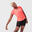 Laufshirt kurzarm Run Dry Damen rosa