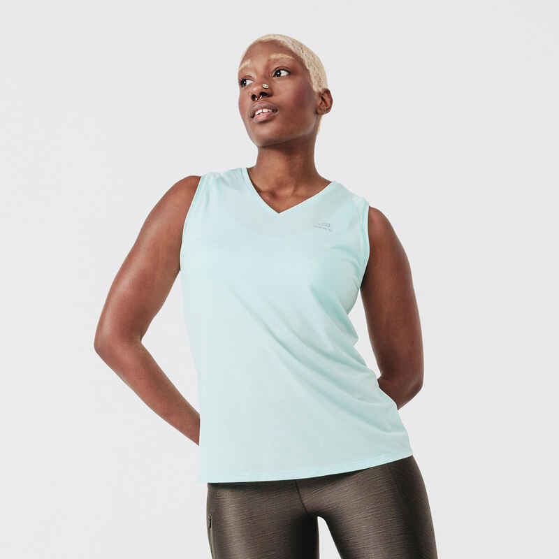 Women's breathable running tank top Dry - light green