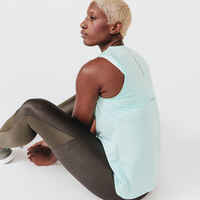 Women's breathable running tank top Dry - light green