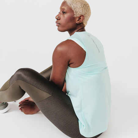 Women's breathable running tank top Dry - light green