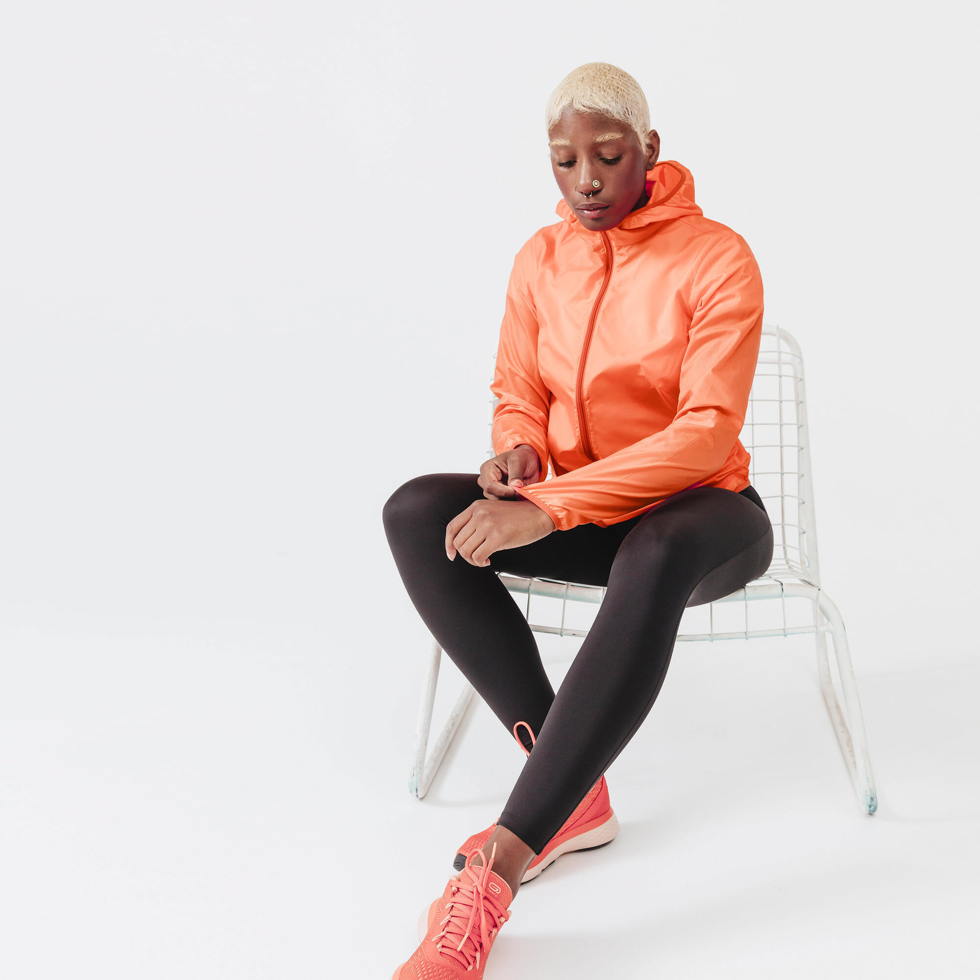 Coral running outlet jacket