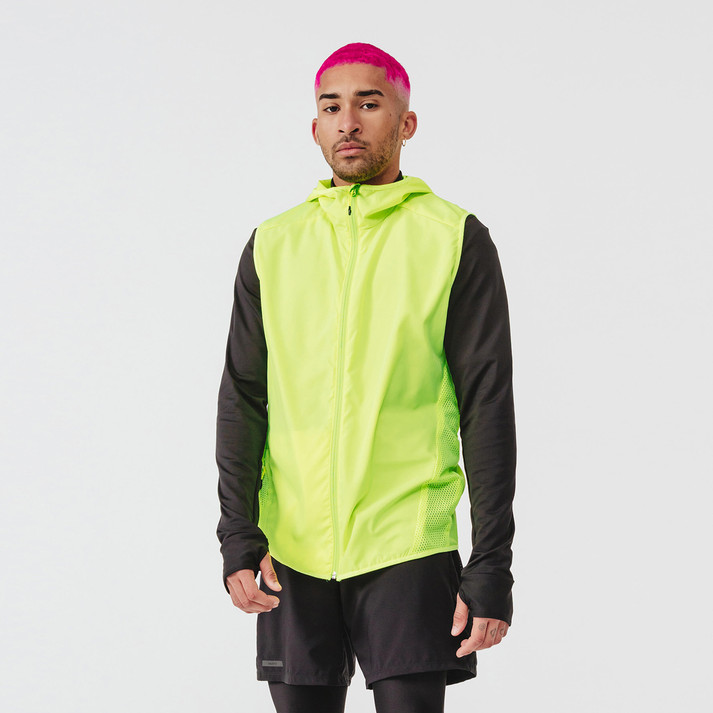 mens hi vis running jacket