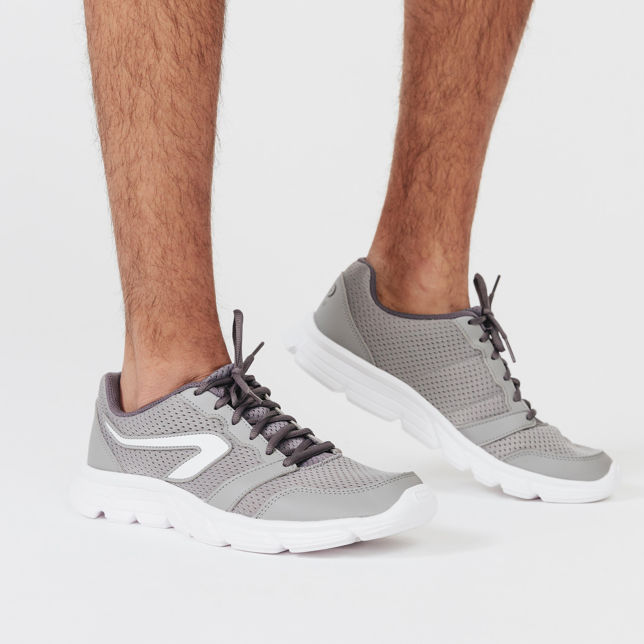 Buy Men's Running Shoes Kalenji Run 100 - Grey Online