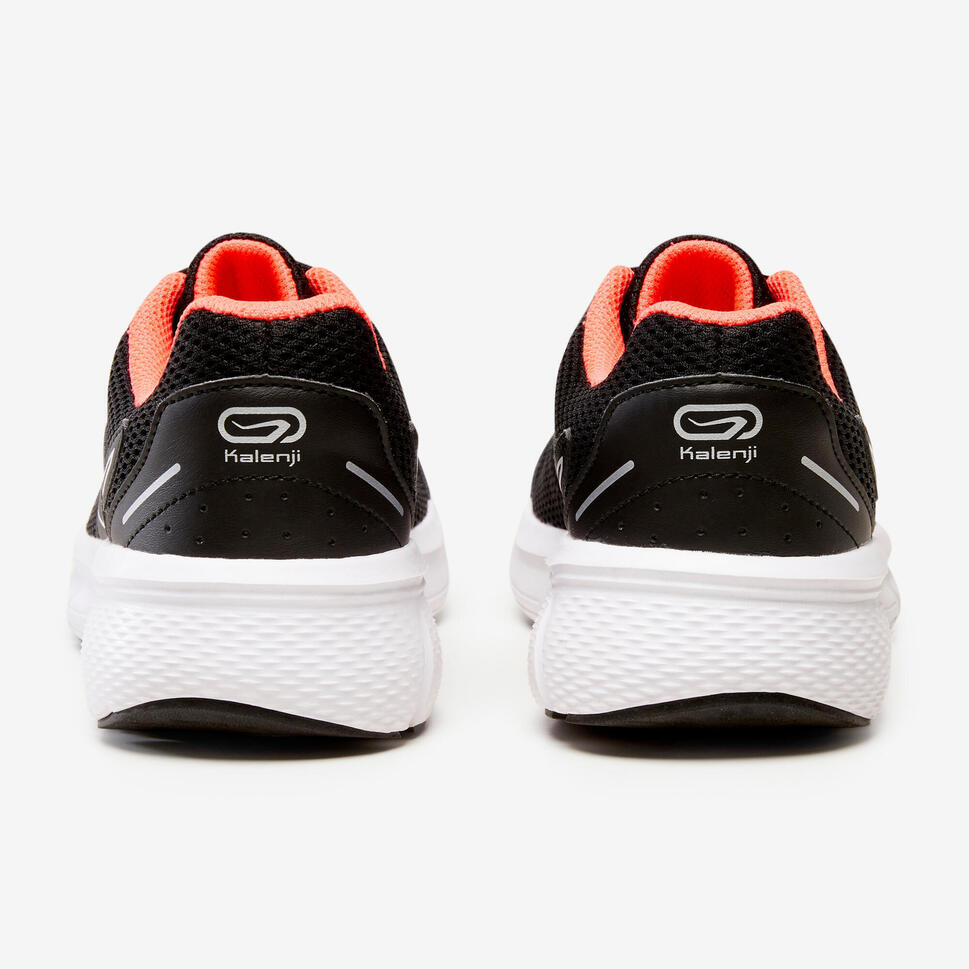 CHAUSSURES DE RUNNING FEMME KALENJI RUN CUSHION NOIR CORAIL KALENJI