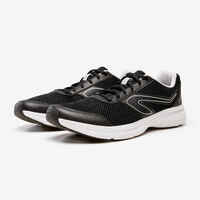 RUN CUSHION MEN'S RUNNING SHOES - BLACK/GREY