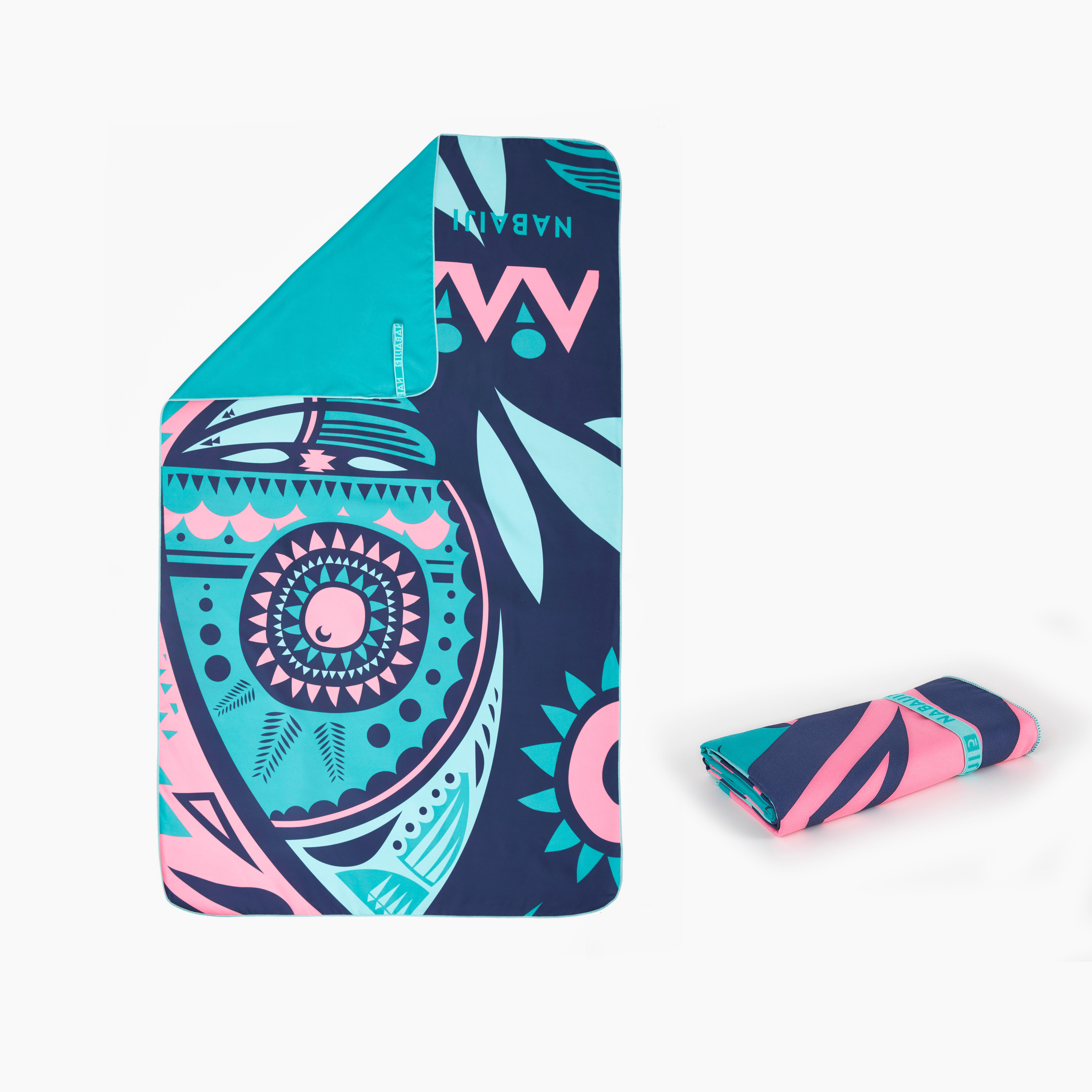 Serviette de bain en microfibre compact taille L 80 x 130 cm - NABAIJI