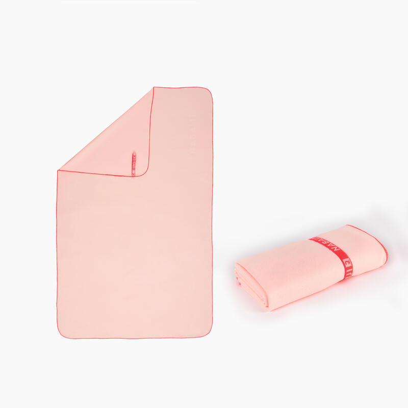 Handuk Mikrofiber Renang Ukuran L 80 x 130 cm - Pink Terang