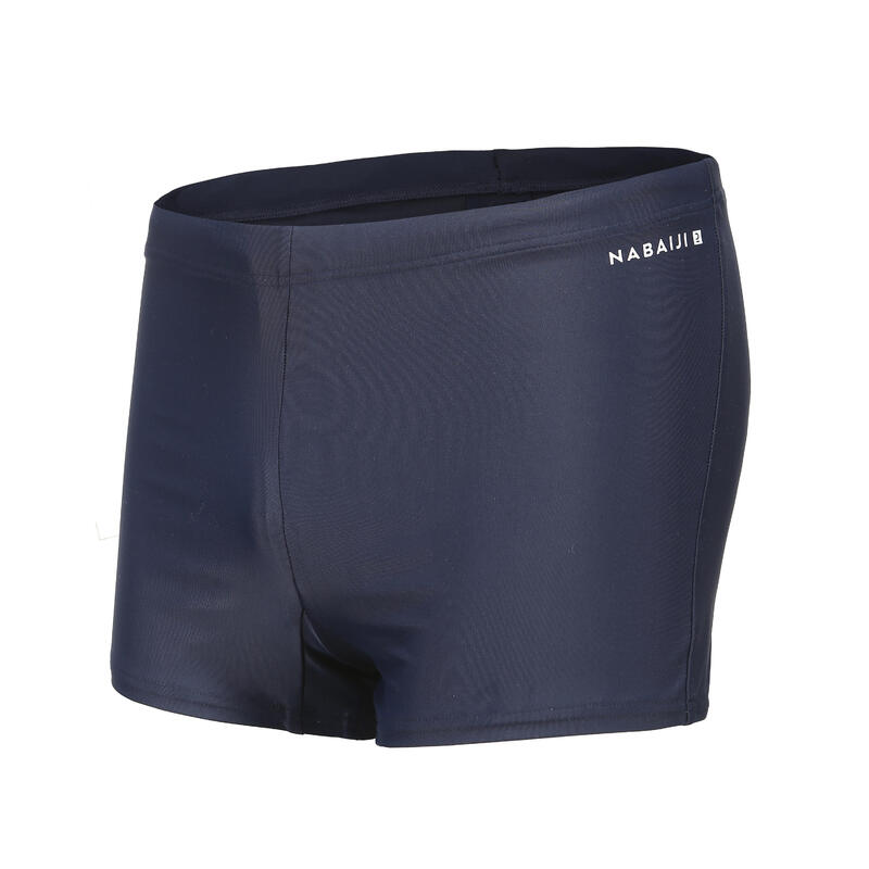 MEN'S SWIM BOXERS 100 BASIC - NAVY BLUE