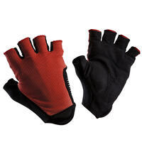 Road Cycling Gloves 500 - Burgundy