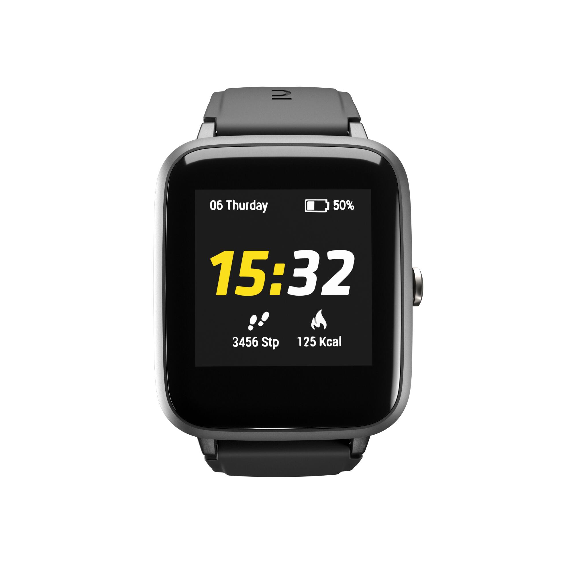 Kalenji CW700 HJR Black smartwatch with cardio function - Decathlon