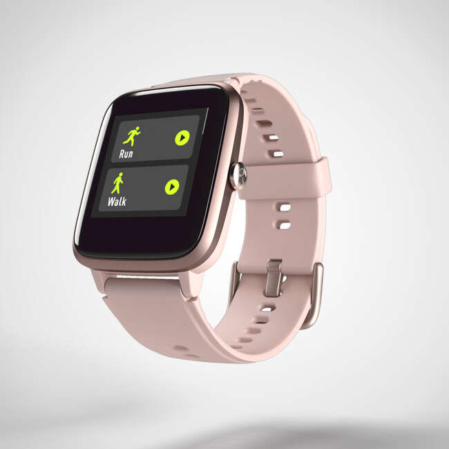 СМАРТ ЧАСОВНИК KALENJI CW700 HR, РОЗОВ KALENJI Decathlon