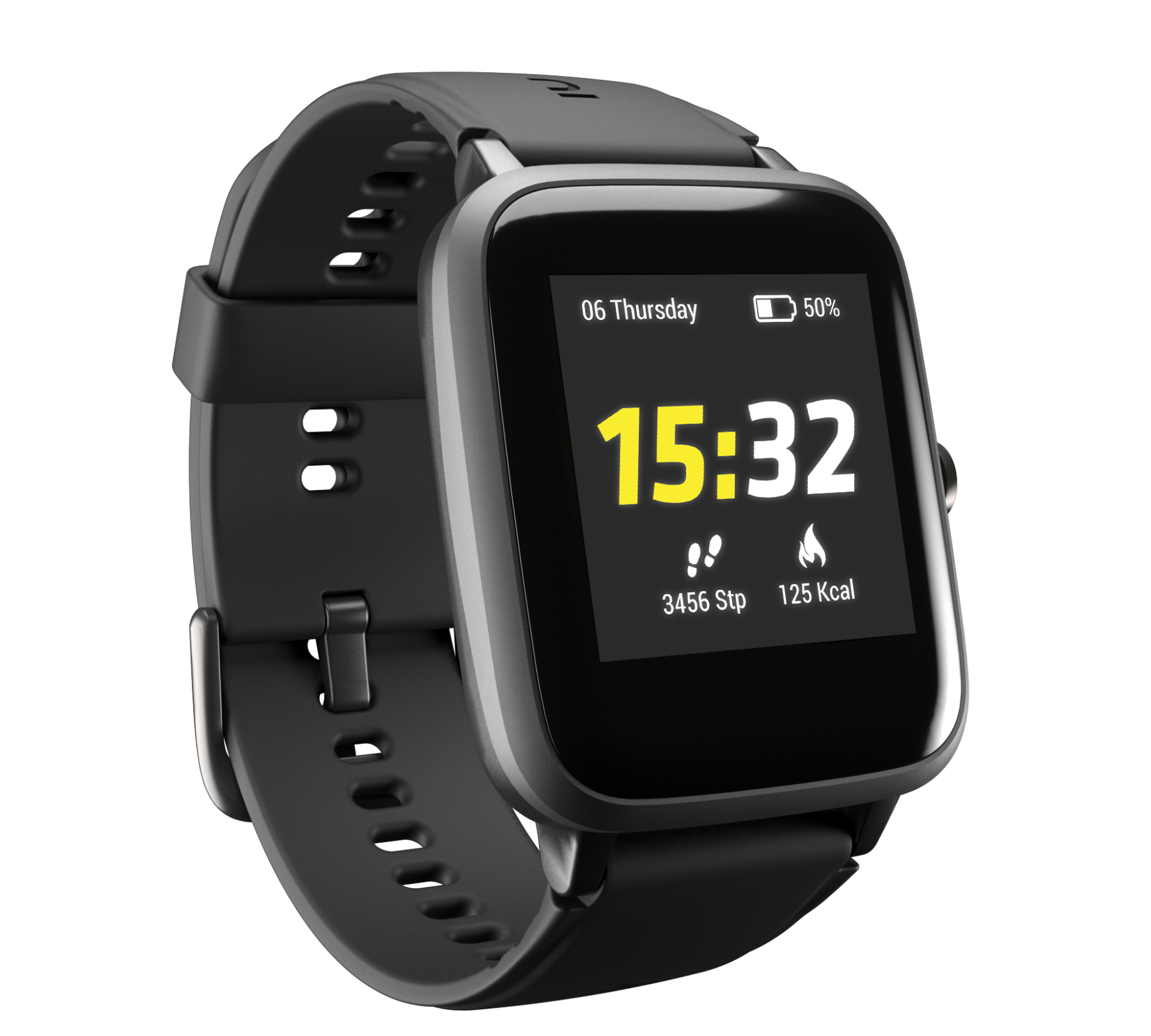 Decathlon Kalenji Stopwatch Running Watch - Black - W100 - Trendyol