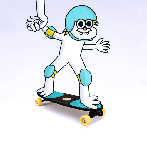 skate bébé mini decathlon 5