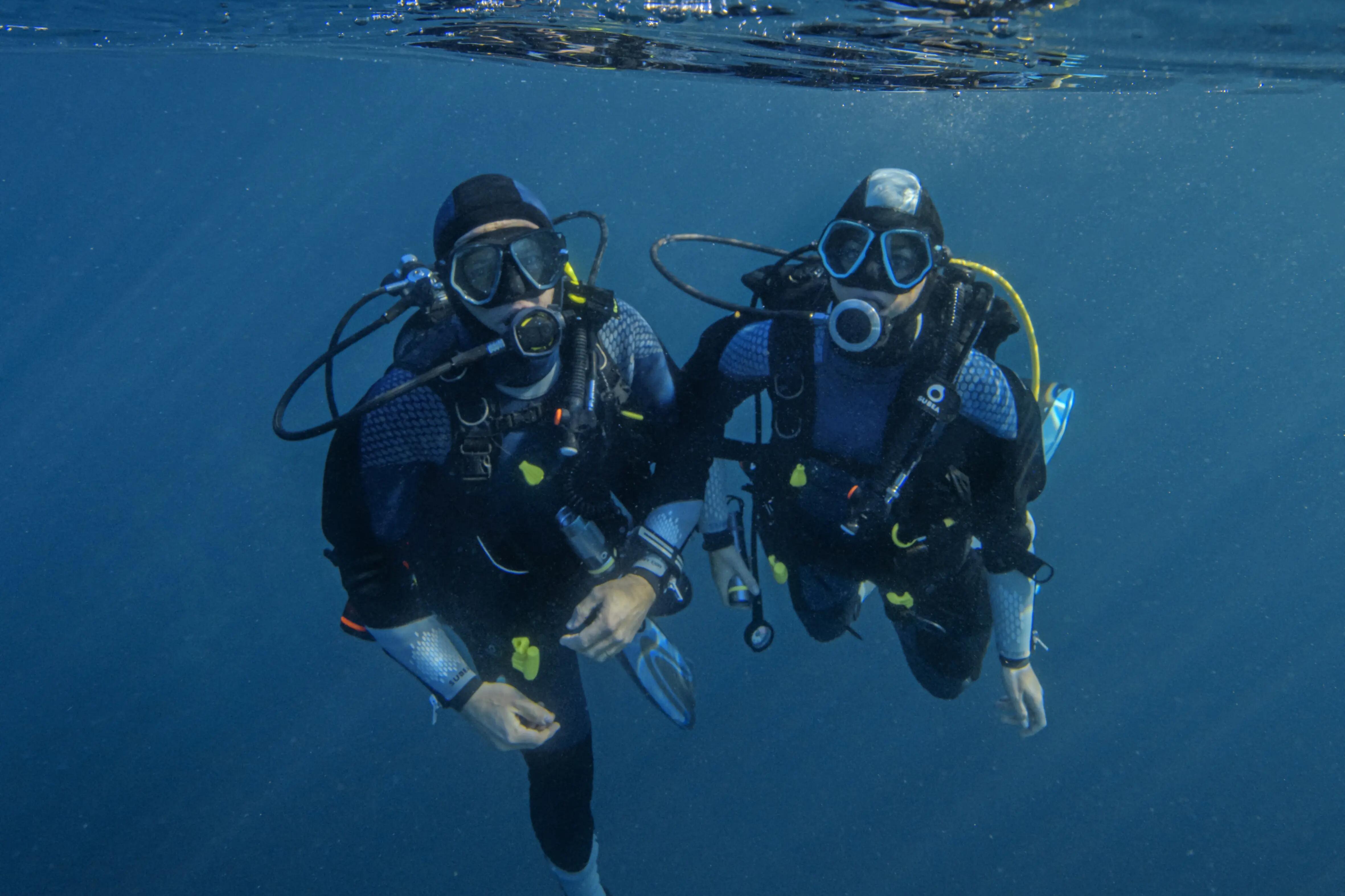 Scuba diving