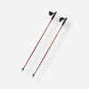 CARBON NW P500 NORDIC WALKING POLES - BURGUNDY