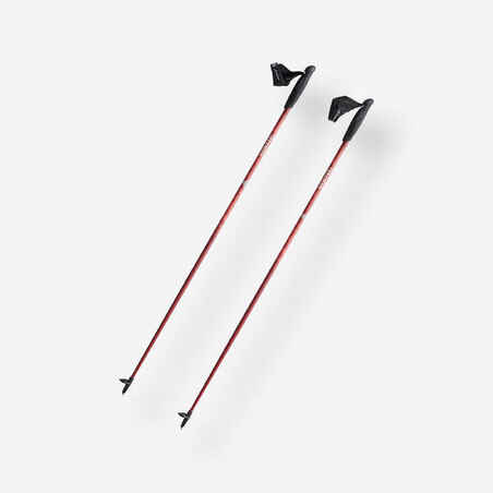 CARBON NW P500 NORDIC WALKING POLES - BURGUNDY