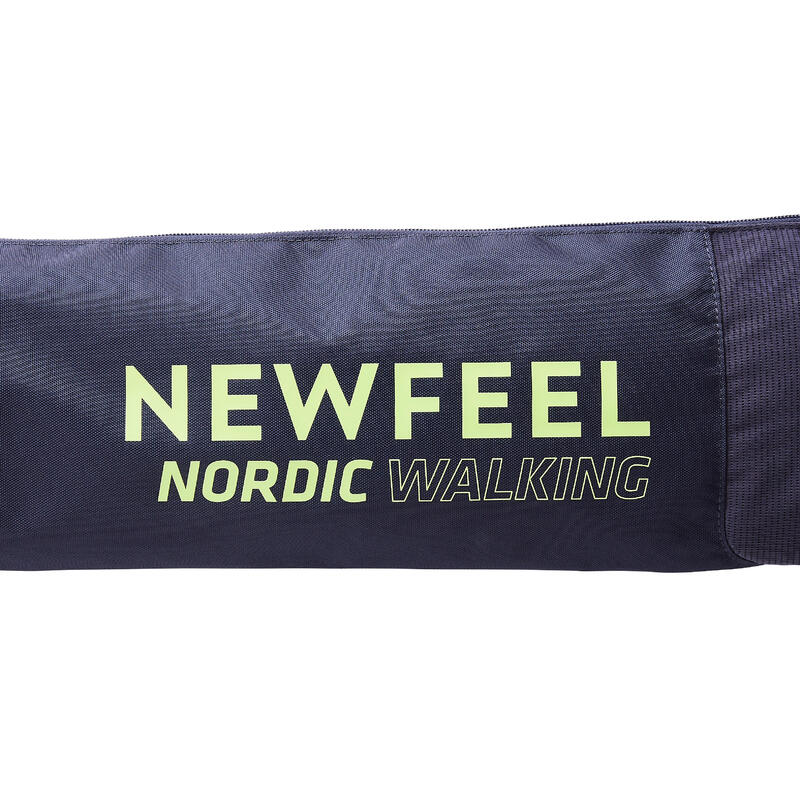 Opbergtas voor nordic walking stokken blauw