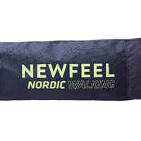 Stocktasche Nordic Walking blau