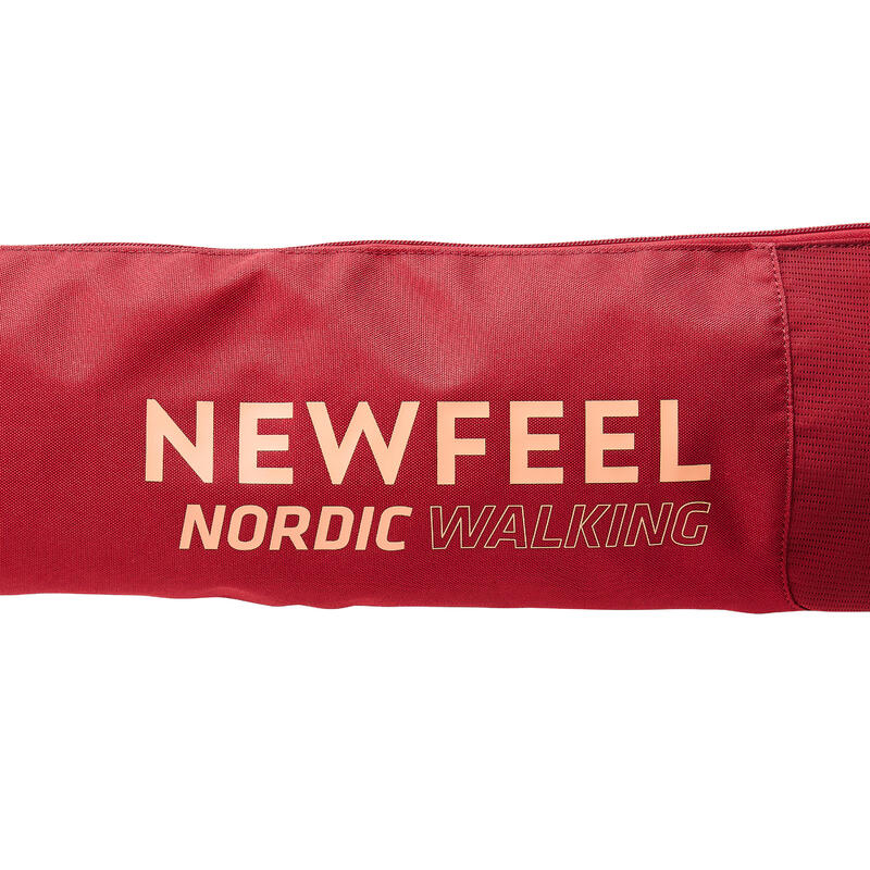 Pouzdro na hole na nordic walking Poles Bag vínové