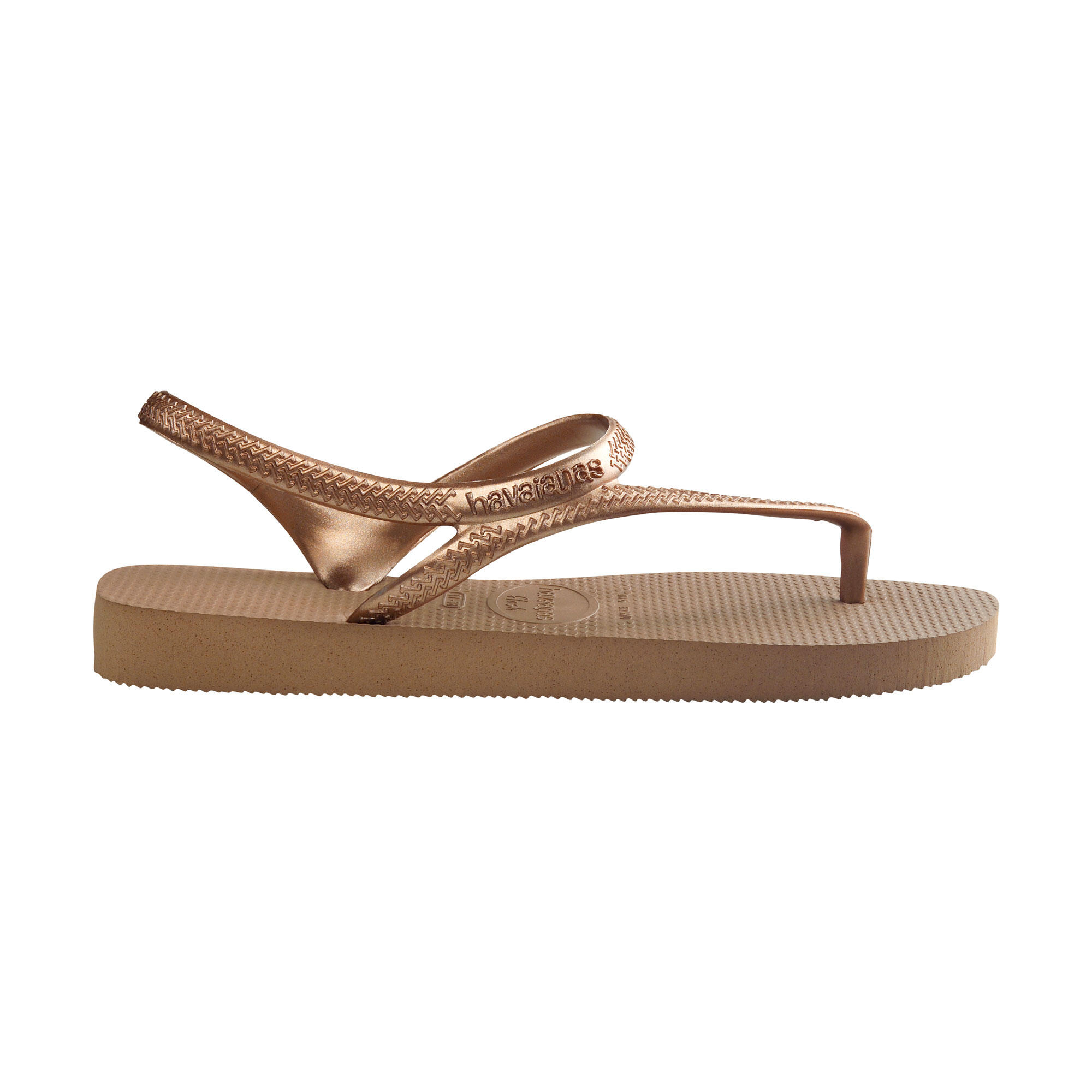 Sandálias de Praia Surf Havaianas Flash Urban Gold Rose Mulher 4/4