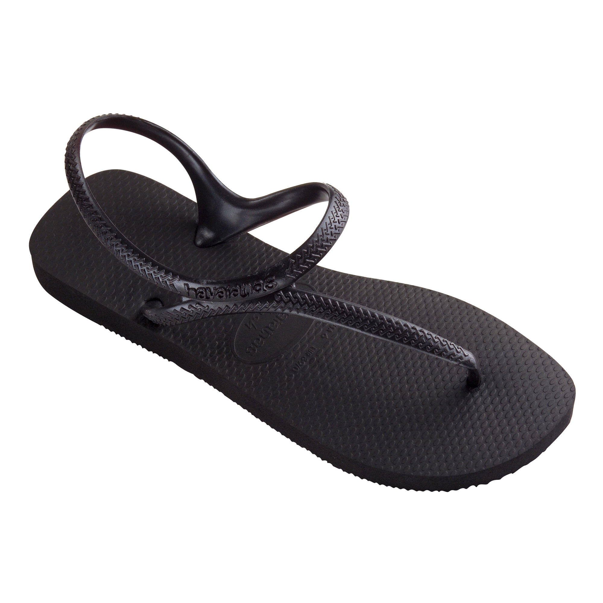 Sandálias de praia surf havaianas flash urban preto mulher