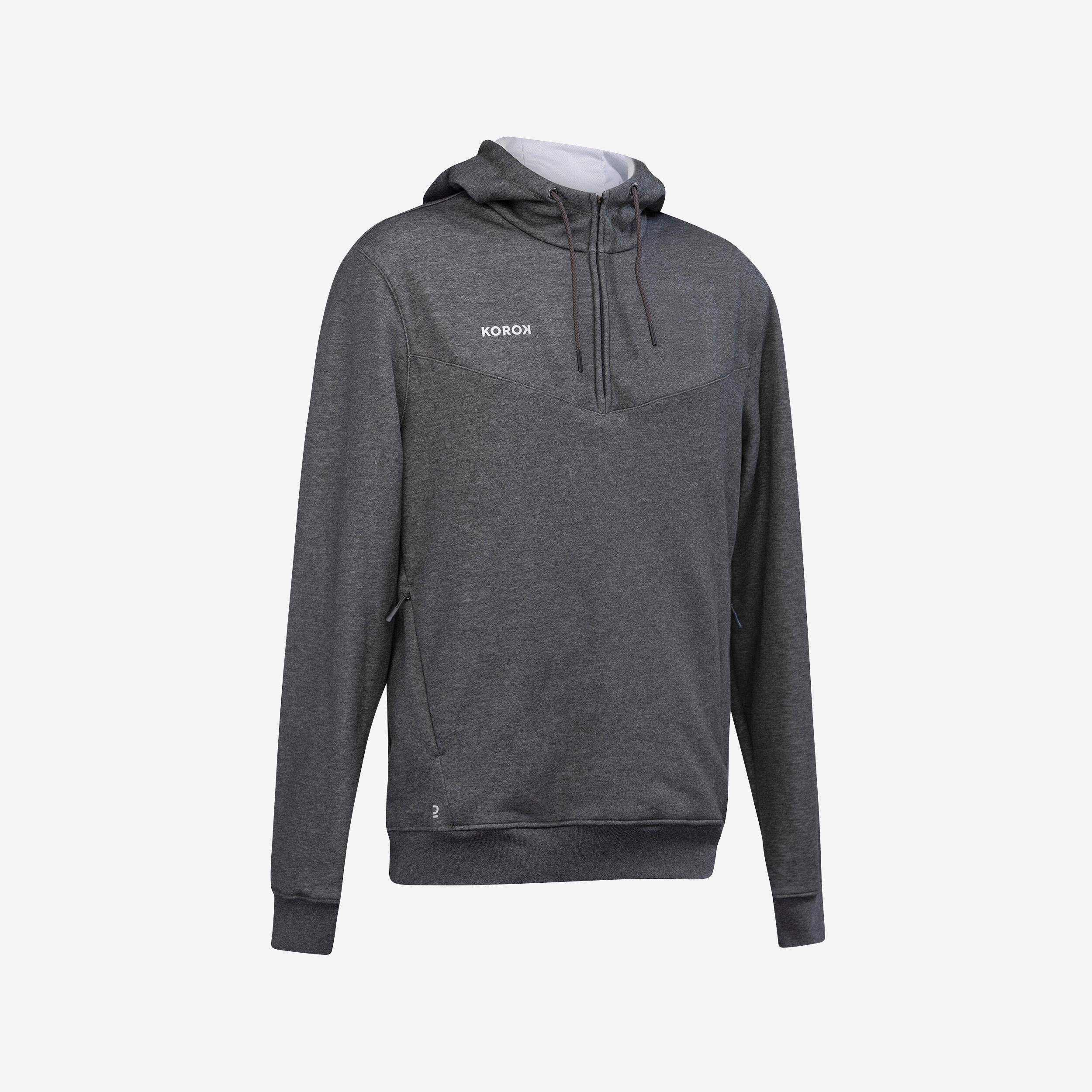 Men's Field Hockey Sweatshirt FH500 - Grey 1/3