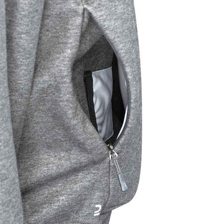 Vyriškas žolės riedulio sportinis megztinis „FH500“, pilkas