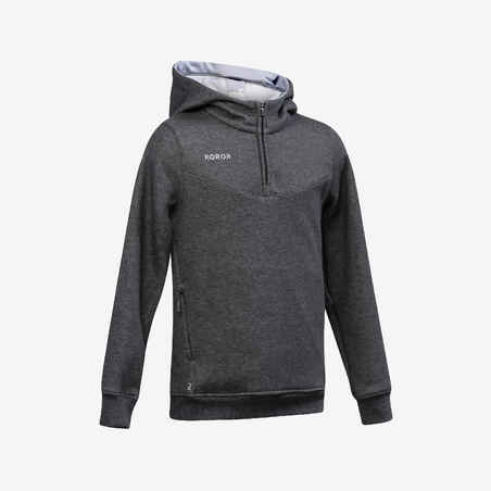 Kids' Field Hockey Sweatshirt FH500 - Grey