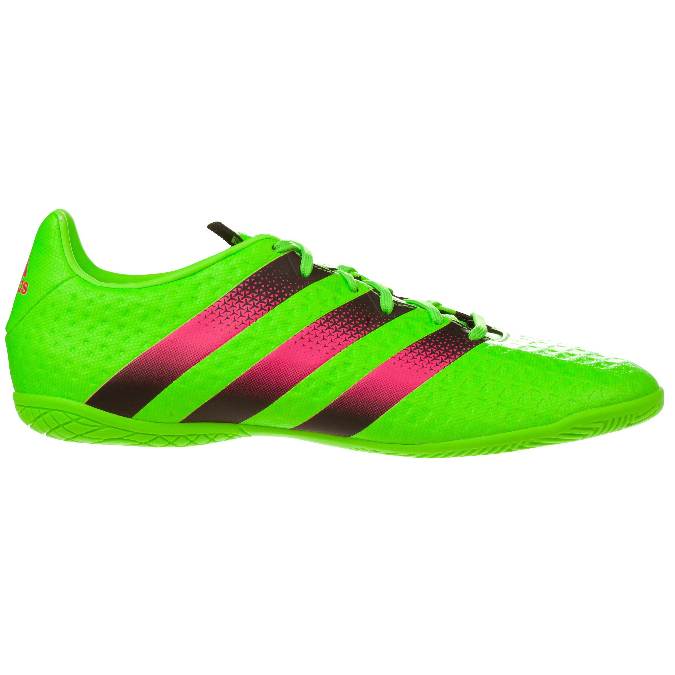 Ace 16.4 Adult Futsal Trainers - Fluo Green Pink 3/13