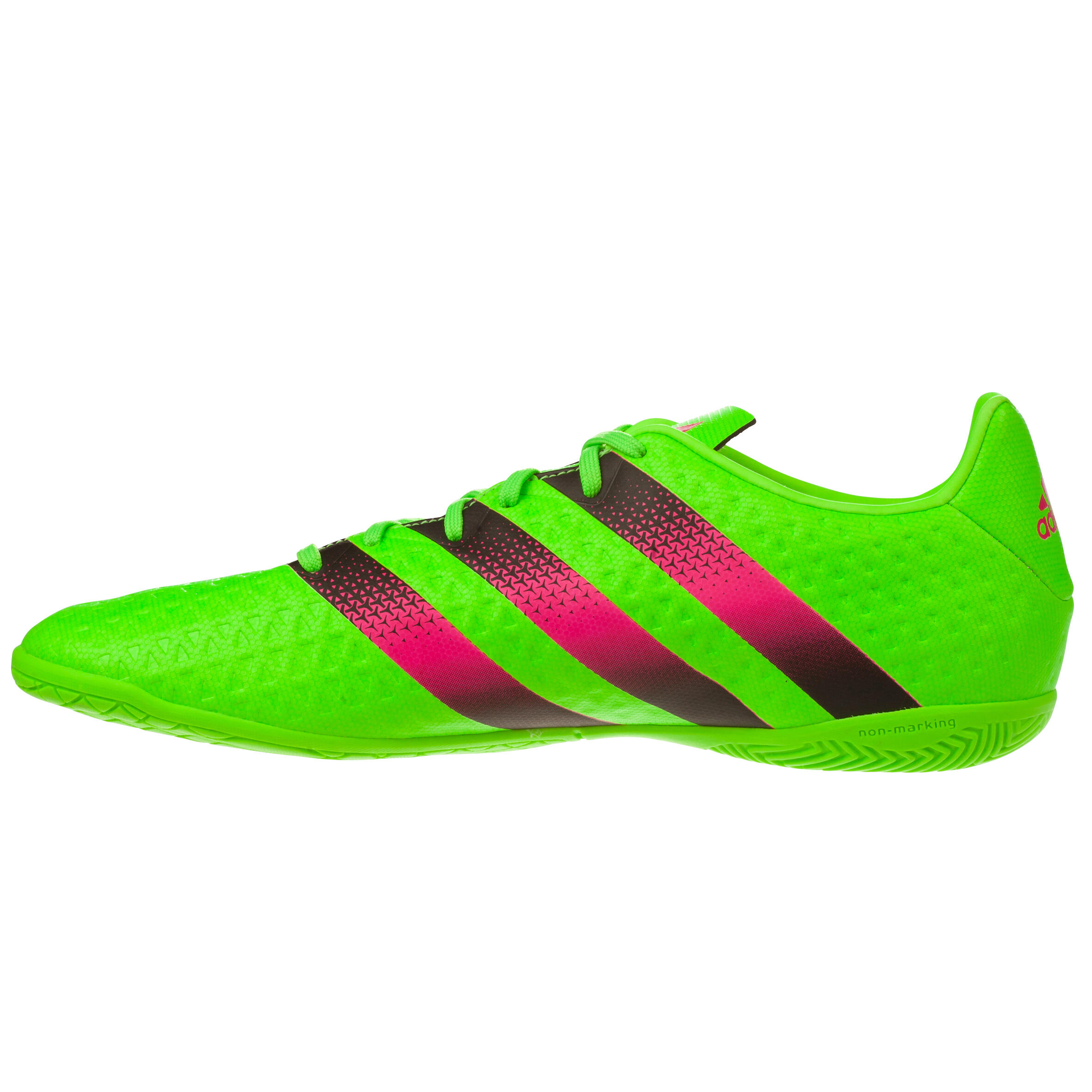 Ace 16.4 Adult Futsal Trainers - Fluo Green Pink 2/13