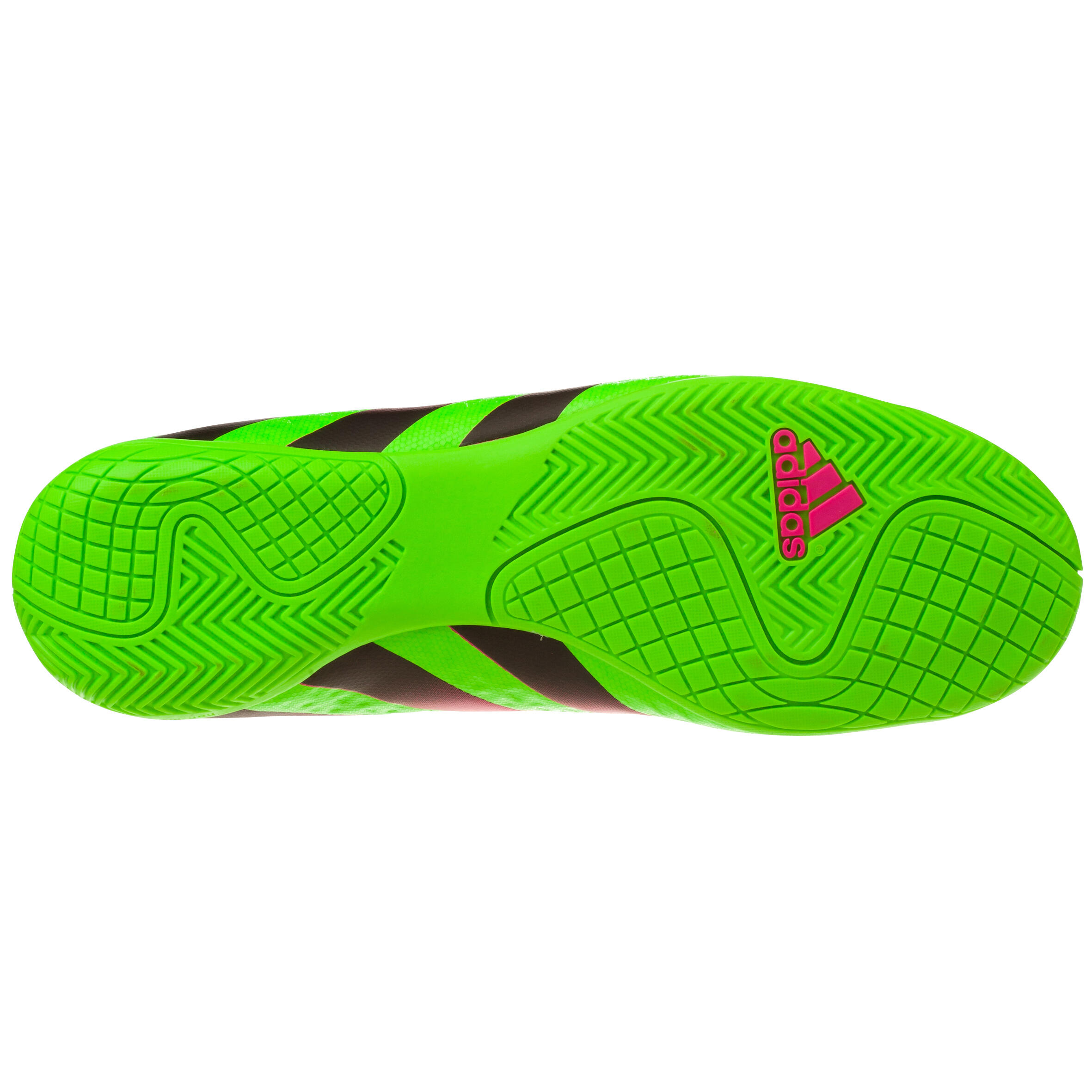 Ace 16.4 Adult Futsal Trainers - Fluo Green Pink 5/13