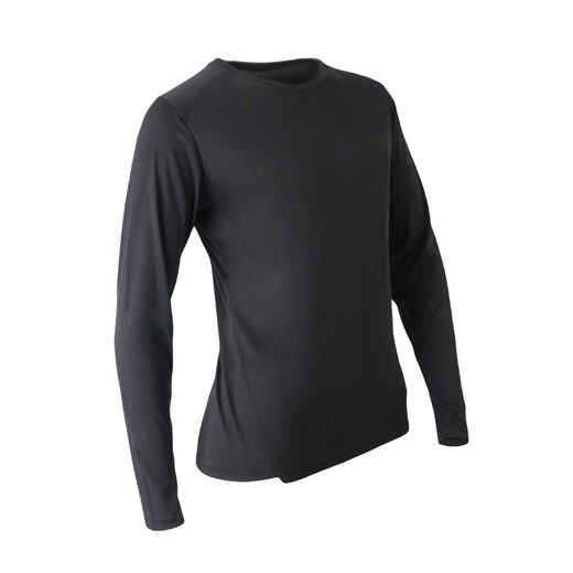 
      Women's long-sleeved running T-shirt Sun Protect - black
  