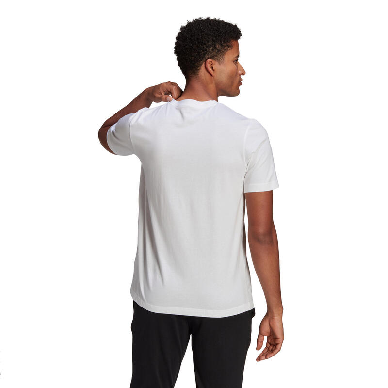 Pánské fitness tričko Adidas bílé