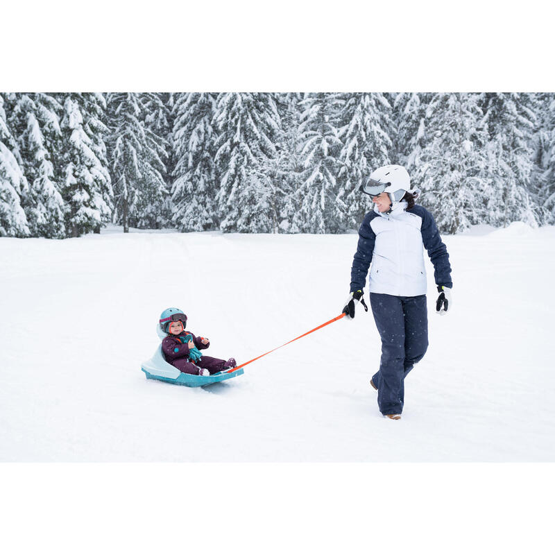 Babysitz für Schlitten - Trilugik blau