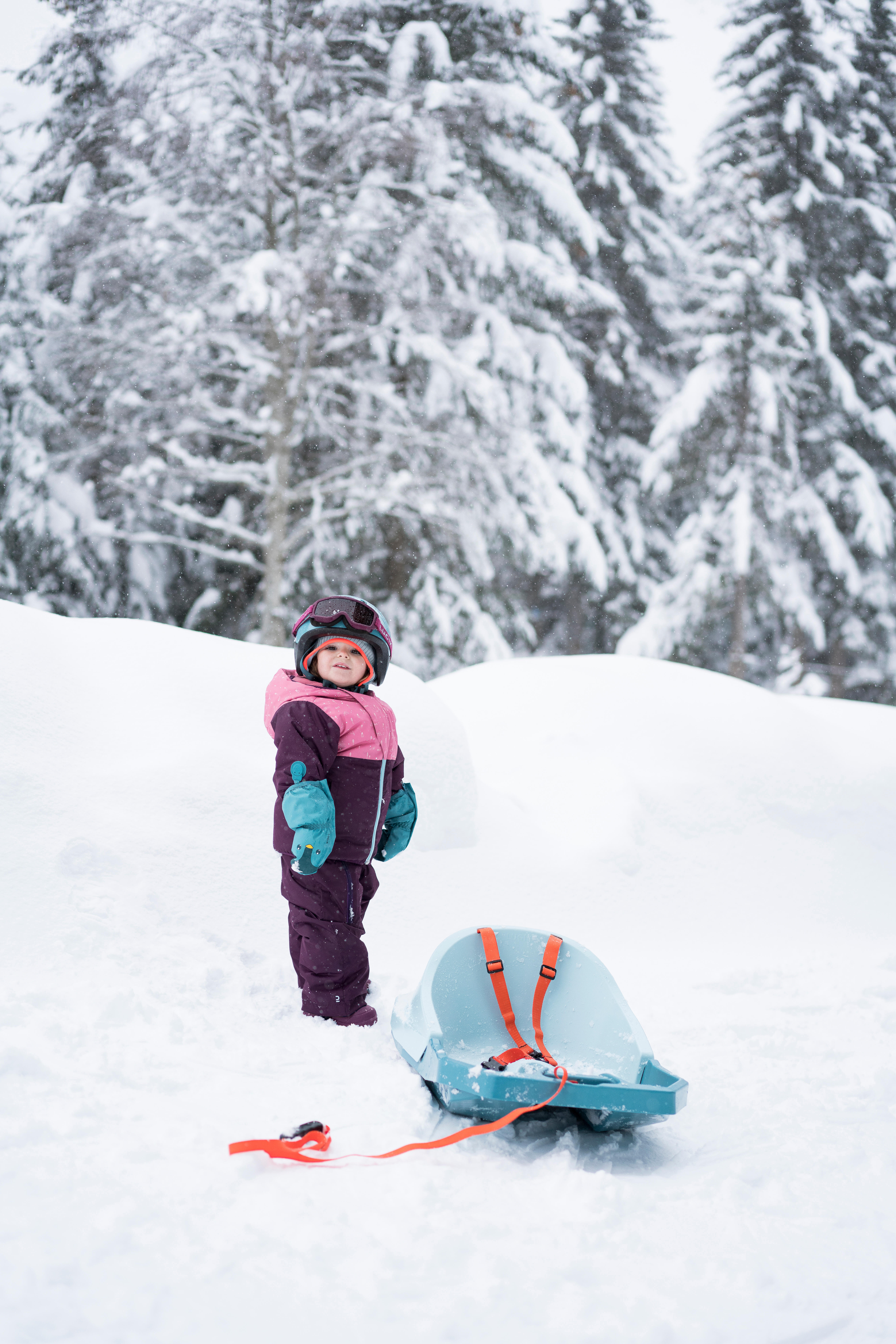 Manteau d’hiver enfant – Warm violet/rose - WEDZE