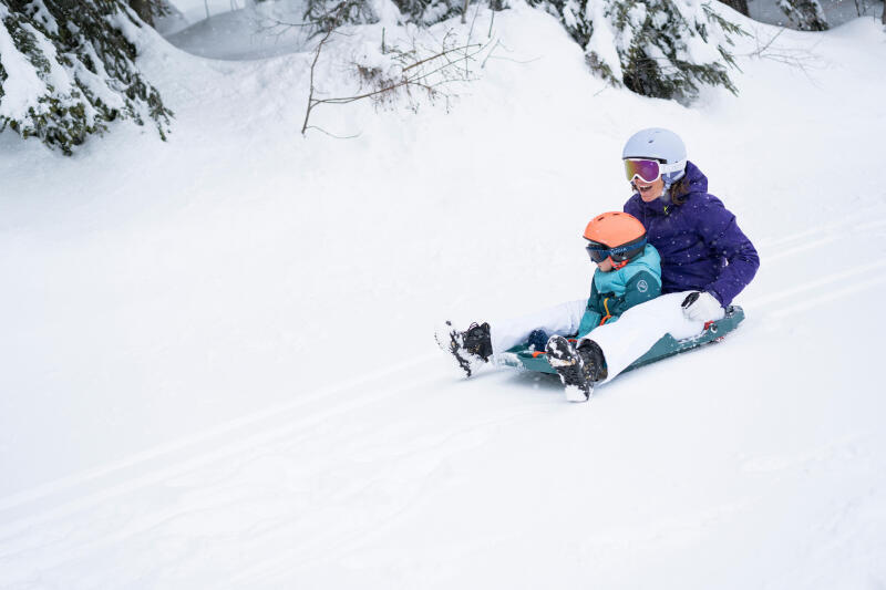 Kurtka narciarska dzieci Wedze 500 Warm Lugiklip