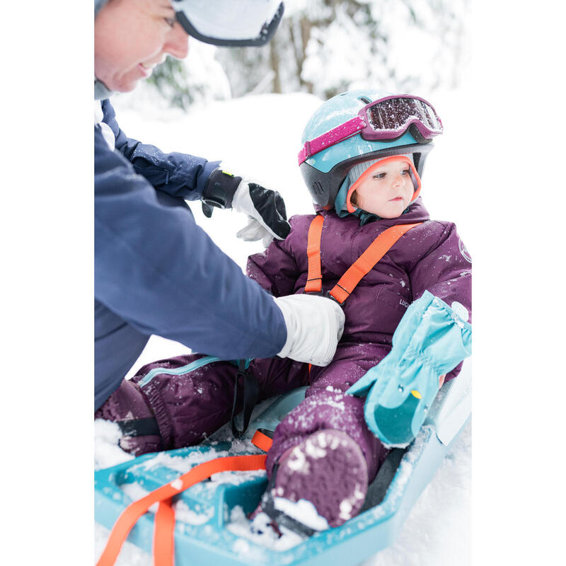 嬰幼兒雪橇座椅Trilugik - 綠色