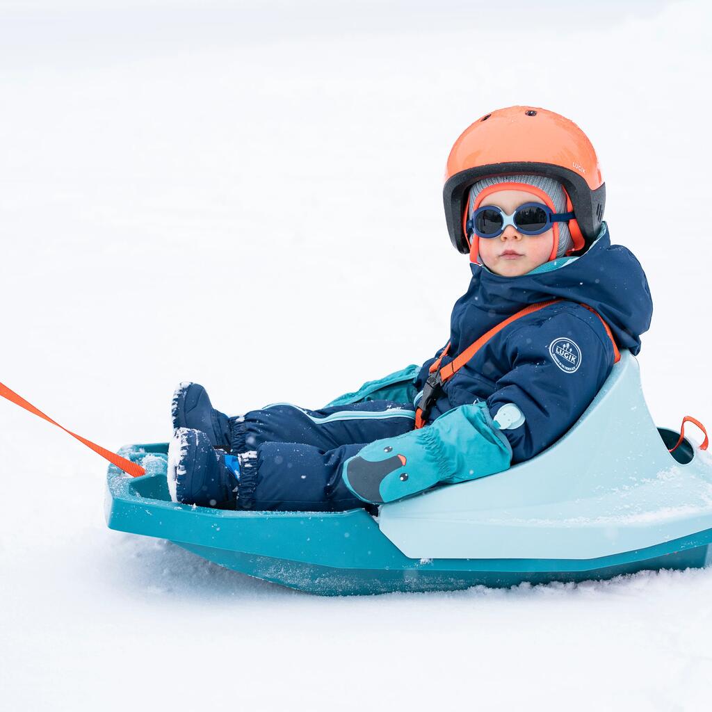 Sunglasses, babies' skiing glasses 12-36 months REVERSE category 4, blue