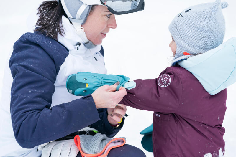 Czapka narciarska / na sanki dla dzieci Lugik Warm