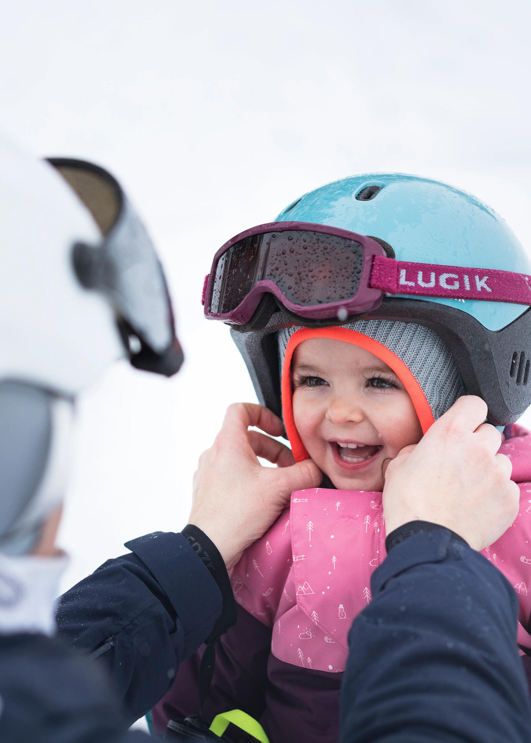 Protéger la peau de son enfant au ski 