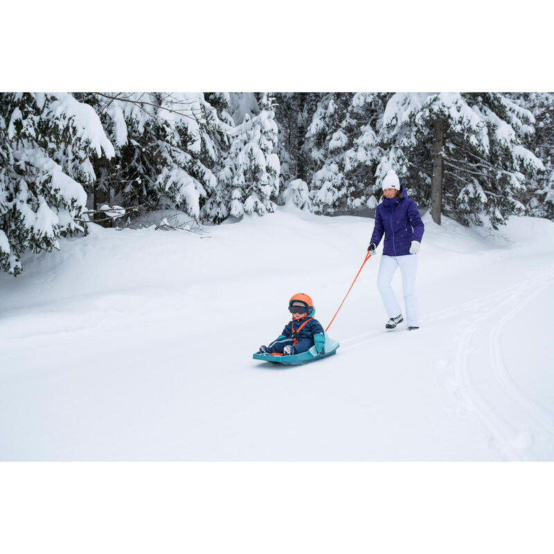 Capacete de Ski Criança dos 12 aos 26 meses (XXS: 44-49 cm) 2-em-1 Laranja
