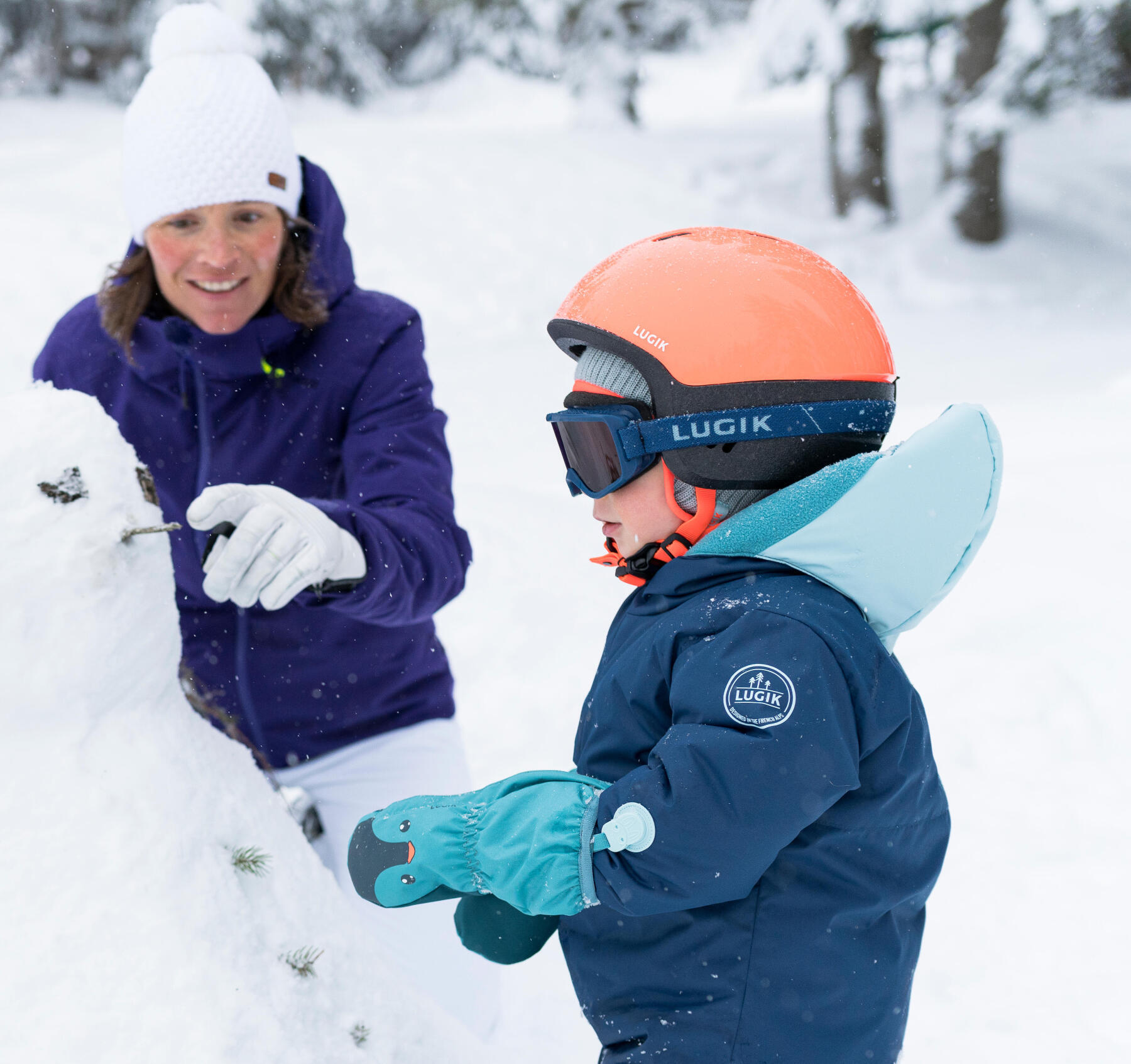 Comment j habille mon b b pour l hiver et la neige